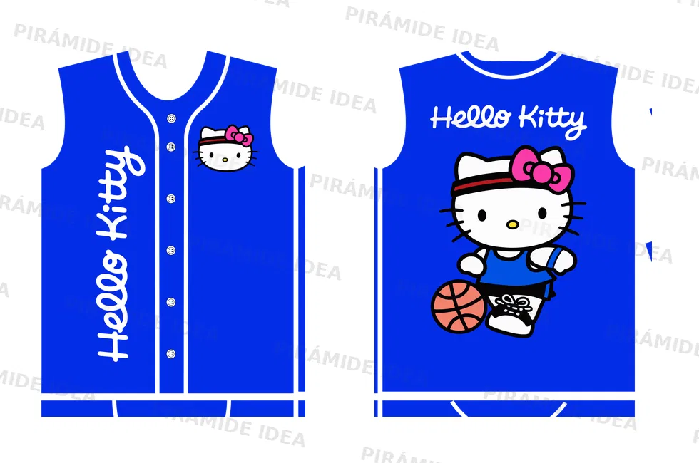 Frente y espalda de Adulto 16 Hello Kitty
