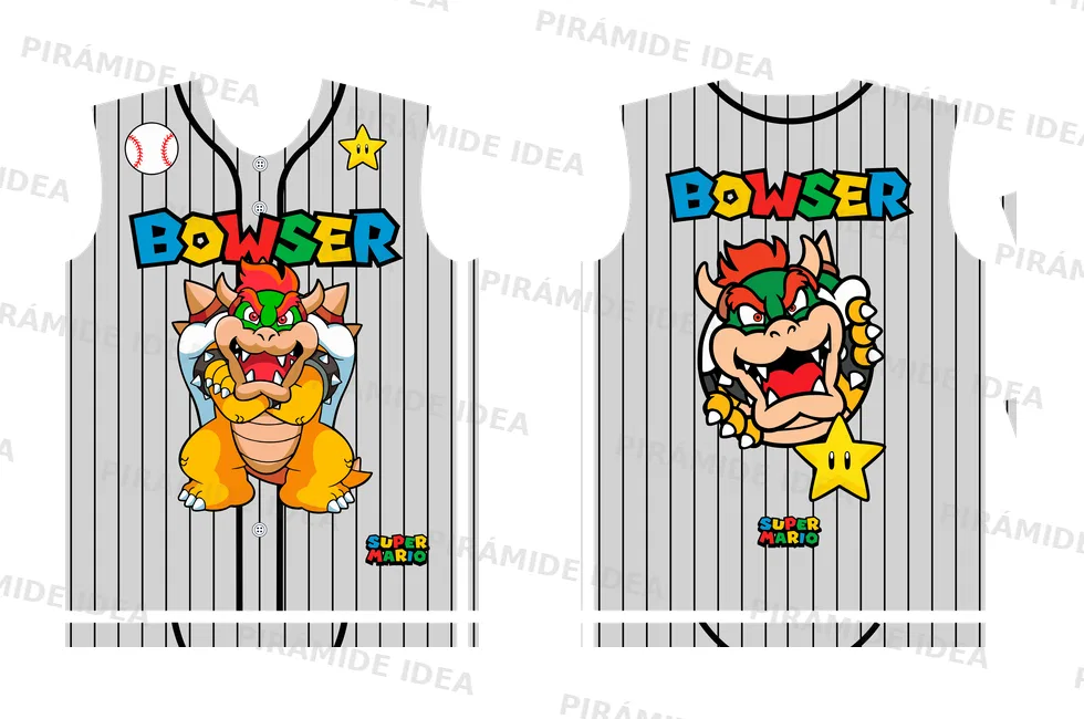Frente y espalda de Adulto 18 Bowser